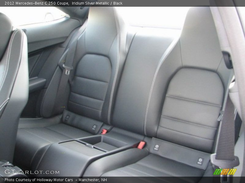  2012 C 250 Coupe Black Interior