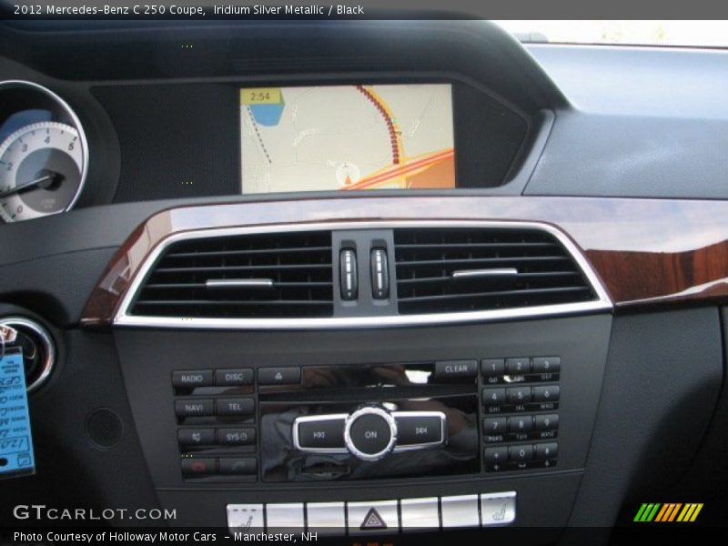 Controls of 2012 C 250 Coupe