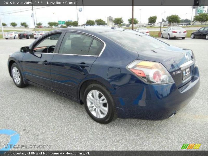 Navy Blue / Charcoal 2010 Nissan Altima 2.5 SL