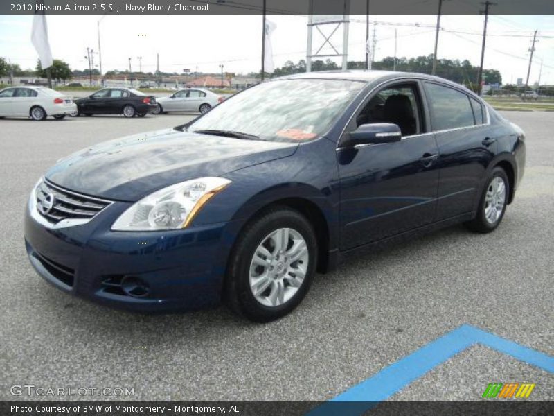 Navy Blue / Charcoal 2010 Nissan Altima 2.5 SL