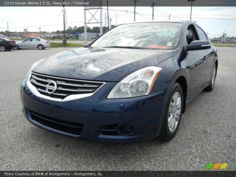 Navy Blue / Charcoal 2010 Nissan Altima 2.5 SL