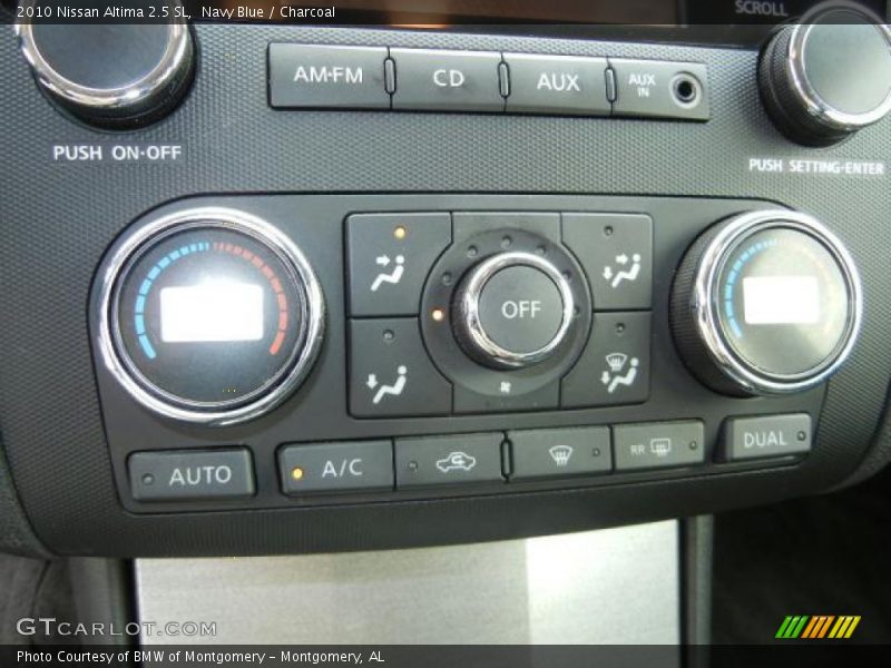 Navy Blue / Charcoal 2010 Nissan Altima 2.5 SL