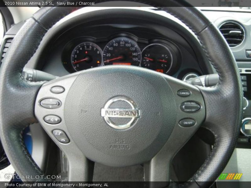 Navy Blue / Charcoal 2010 Nissan Altima 2.5 SL