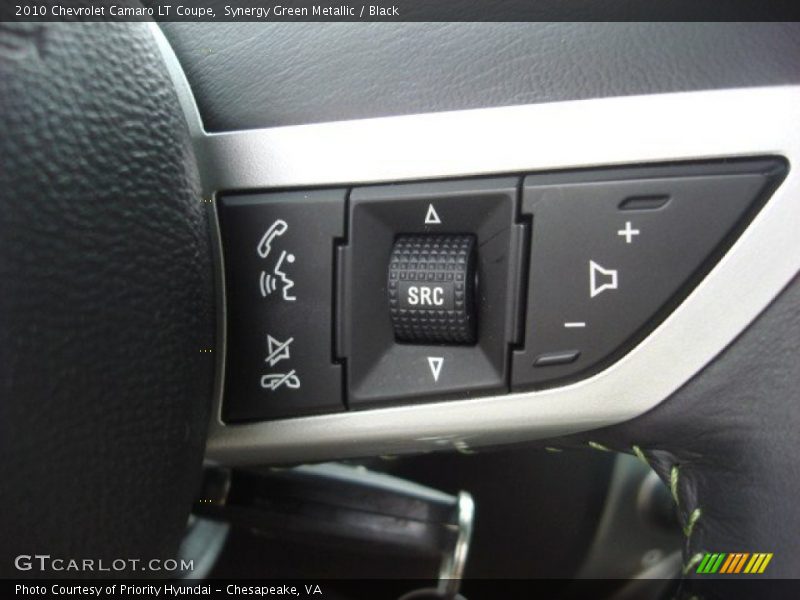 Synergy Green Metallic / Black 2010 Chevrolet Camaro LT Coupe