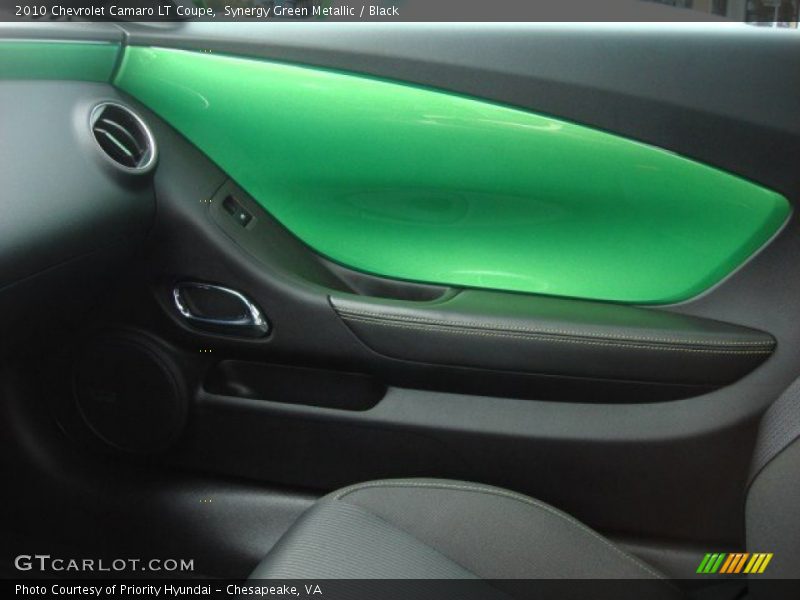 Synergy Green Metallic / Black 2010 Chevrolet Camaro LT Coupe