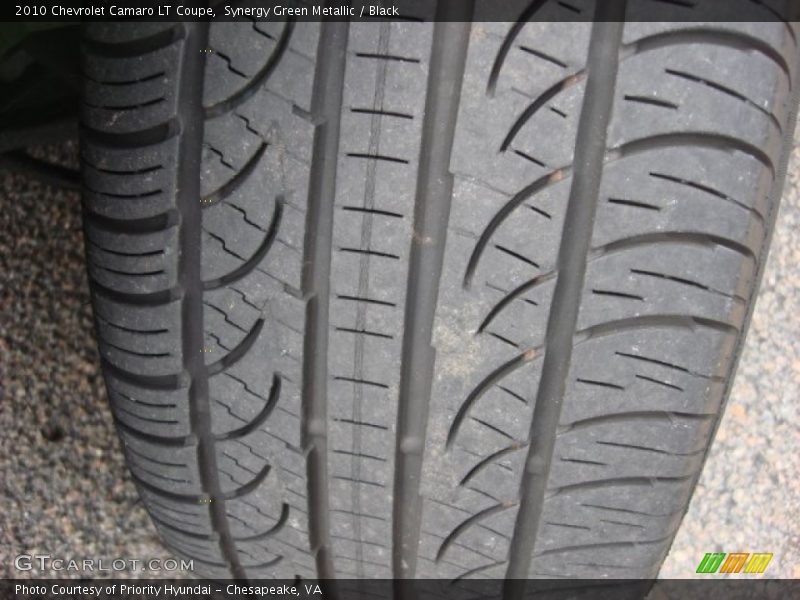 Synergy Green Metallic / Black 2010 Chevrolet Camaro LT Coupe