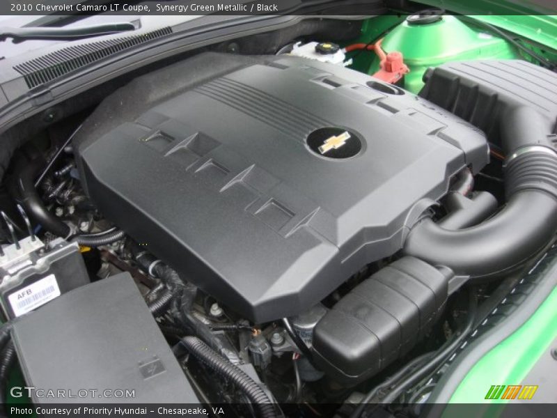 Synergy Green Metallic / Black 2010 Chevrolet Camaro LT Coupe