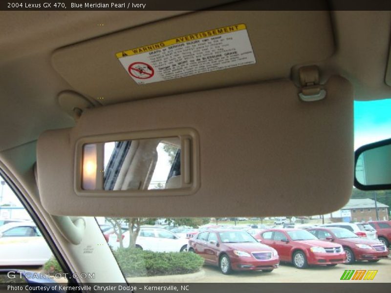 Blue Meridian Pearl / Ivory 2004 Lexus GX 470