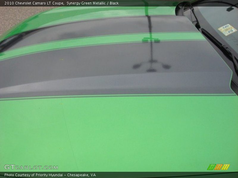 Synergy Green Metallic / Black 2010 Chevrolet Camaro LT Coupe