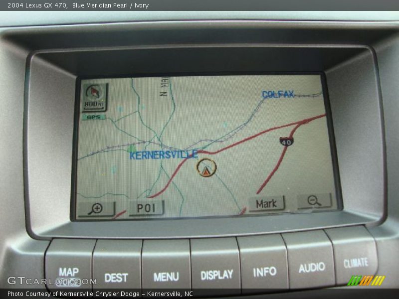 Blue Meridian Pearl / Ivory 2004 Lexus GX 470