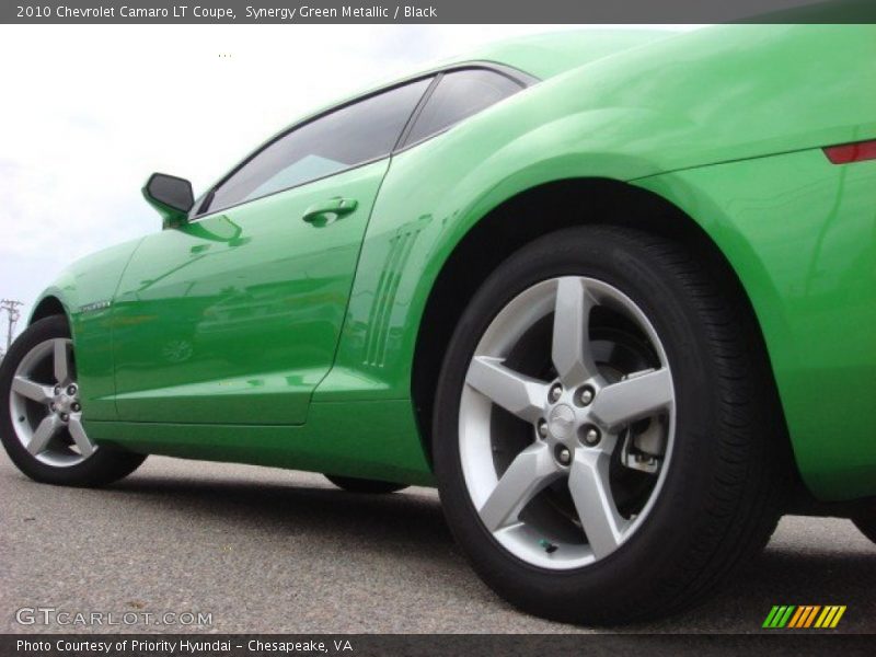 Synergy Green Metallic / Black 2010 Chevrolet Camaro LT Coupe