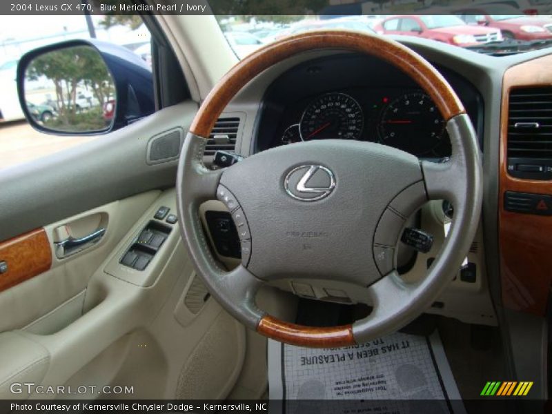 Blue Meridian Pearl / Ivory 2004 Lexus GX 470