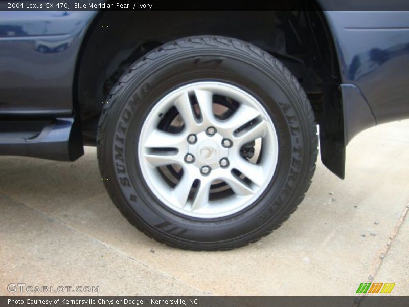 Blue Meridian Pearl / Ivory 2004 Lexus GX 470