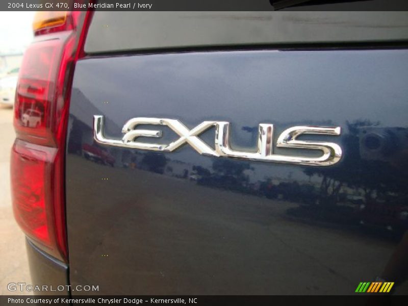 Blue Meridian Pearl / Ivory 2004 Lexus GX 470