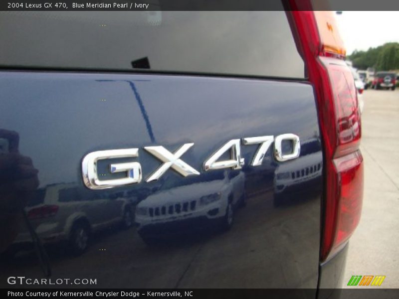 Blue Meridian Pearl / Ivory 2004 Lexus GX 470