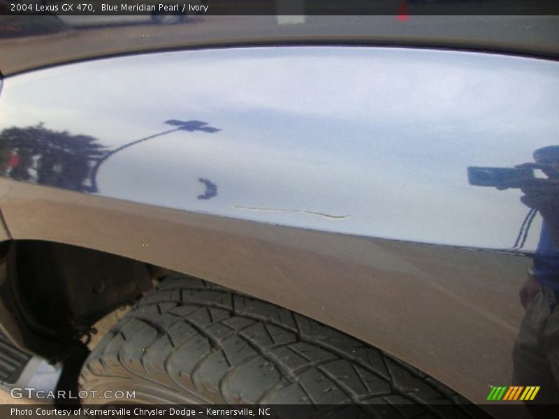 Blue Meridian Pearl / Ivory 2004 Lexus GX 470