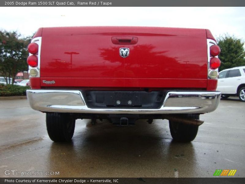 Flame Red / Taupe 2005 Dodge Ram 1500 SLT Quad Cab