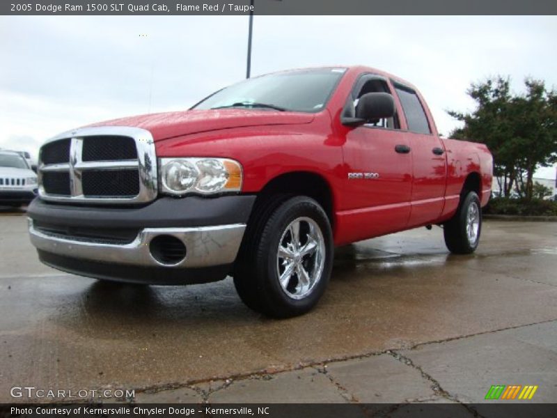  2005 Ram 1500 SLT Quad Cab Flame Red