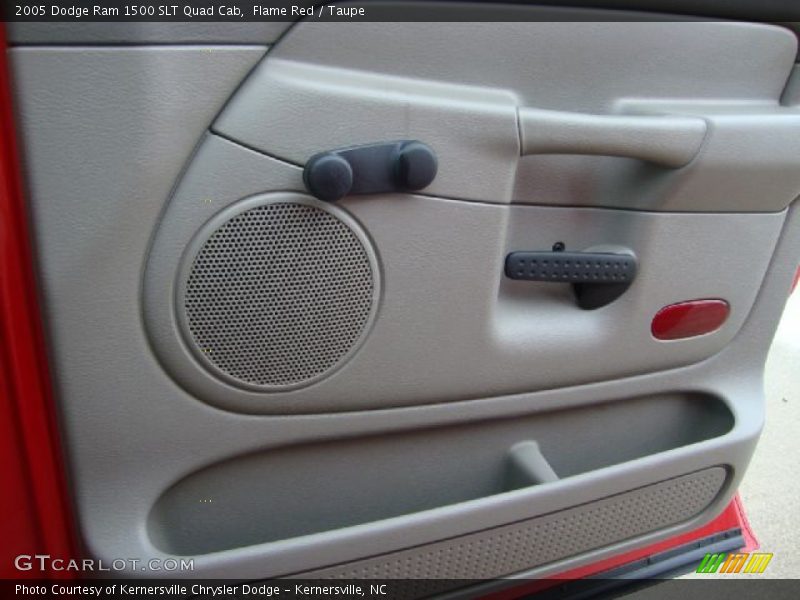 Flame Red / Taupe 2005 Dodge Ram 1500 SLT Quad Cab