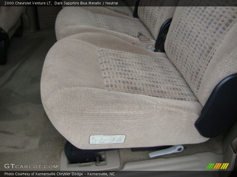 Dark Sapphire Blue Metallic / Neutral 2000 Chevrolet Venture LT