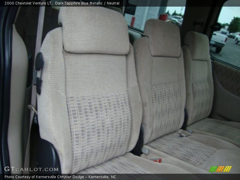 Dark Sapphire Blue Metallic / Neutral 2000 Chevrolet Venture LT