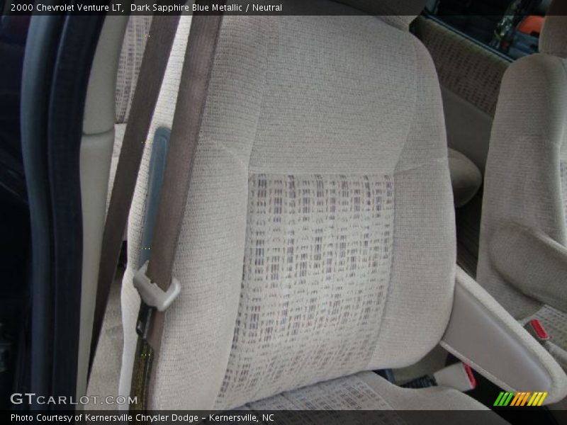 Dark Sapphire Blue Metallic / Neutral 2000 Chevrolet Venture LT