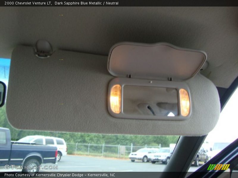 Dark Sapphire Blue Metallic / Neutral 2000 Chevrolet Venture LT