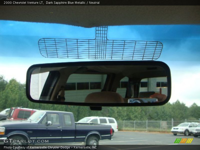 Dark Sapphire Blue Metallic / Neutral 2000 Chevrolet Venture LT
