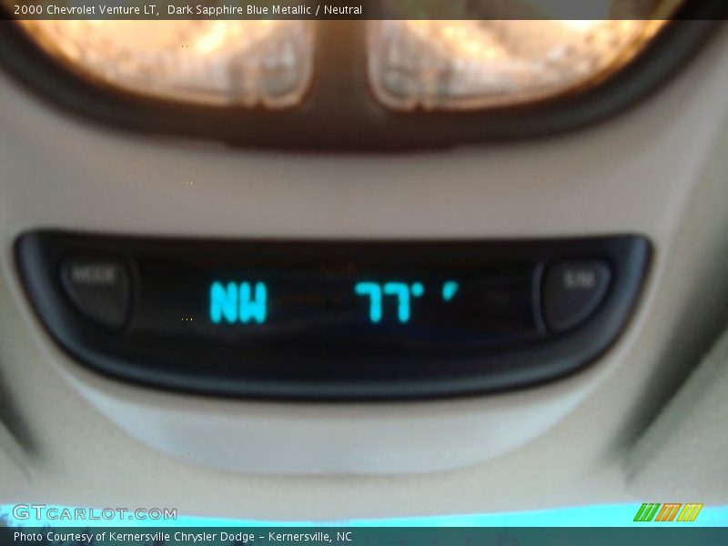 Dark Sapphire Blue Metallic / Neutral 2000 Chevrolet Venture LT