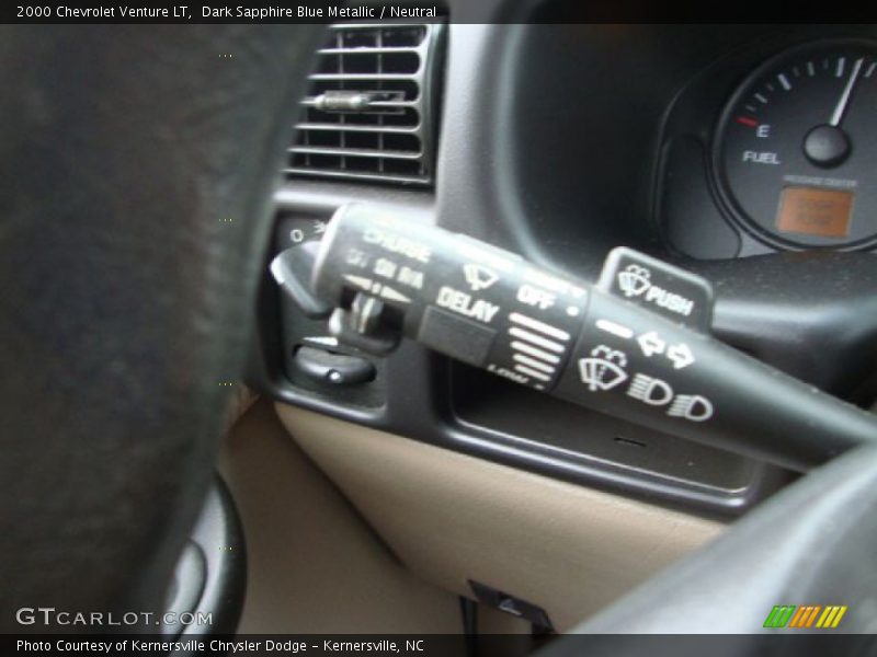 Dark Sapphire Blue Metallic / Neutral 2000 Chevrolet Venture LT
