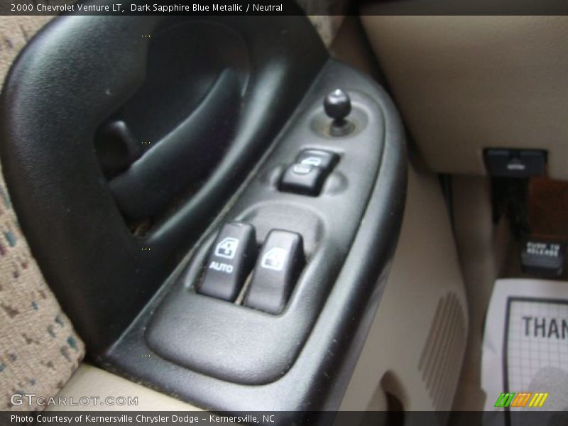 Dark Sapphire Blue Metallic / Neutral 2000 Chevrolet Venture LT