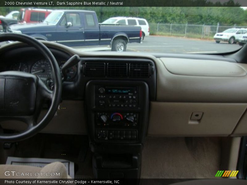Dark Sapphire Blue Metallic / Neutral 2000 Chevrolet Venture LT