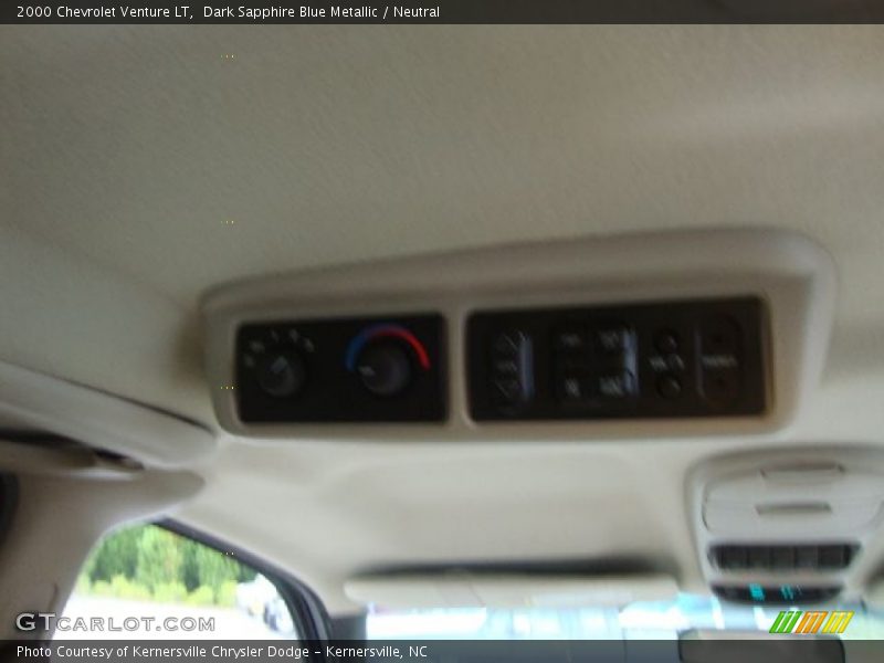 Dark Sapphire Blue Metallic / Neutral 2000 Chevrolet Venture LT