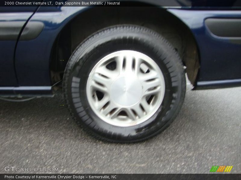 Dark Sapphire Blue Metallic / Neutral 2000 Chevrolet Venture LT