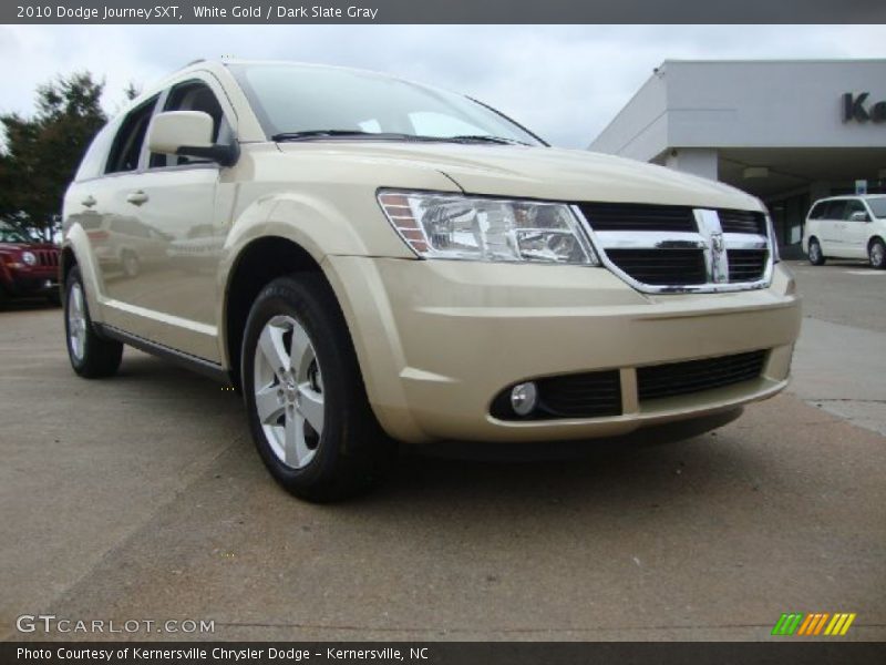 White Gold / Dark Slate Gray 2010 Dodge Journey SXT