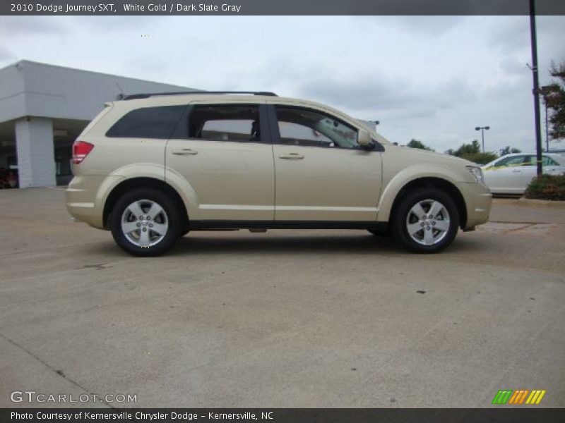 White Gold / Dark Slate Gray 2010 Dodge Journey SXT