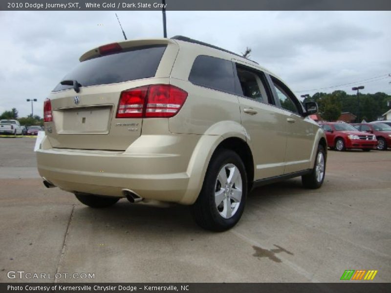 White Gold / Dark Slate Gray 2010 Dodge Journey SXT
