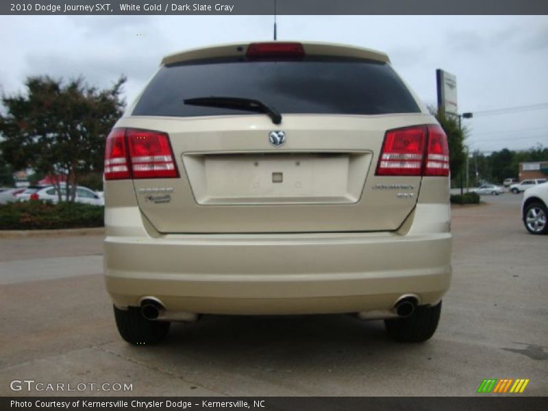 White Gold / Dark Slate Gray 2010 Dodge Journey SXT