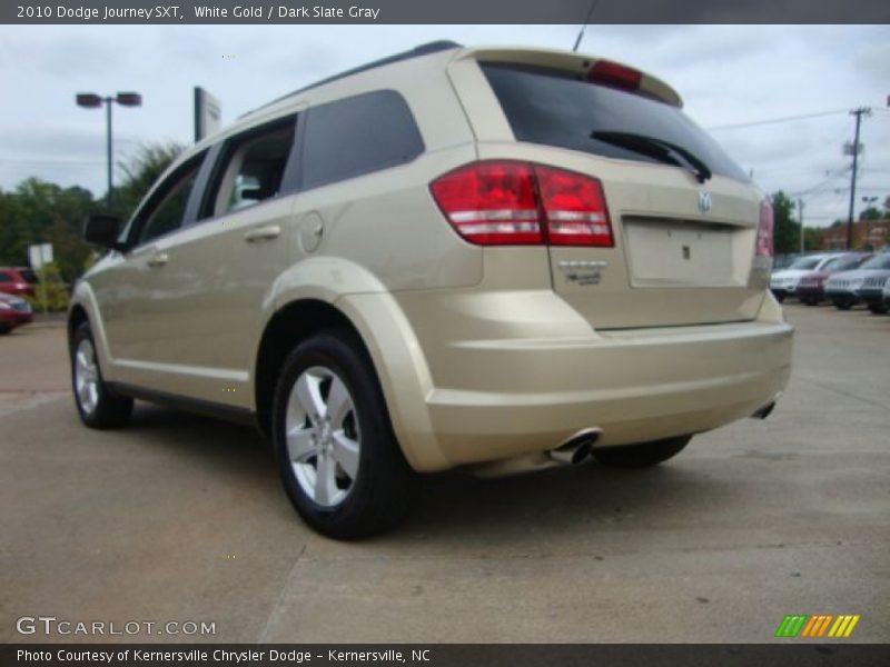 White Gold / Dark Slate Gray 2010 Dodge Journey SXT