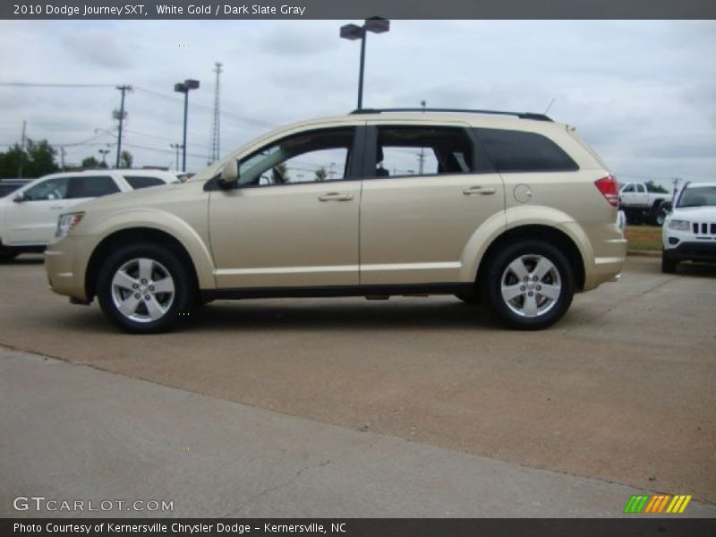 White Gold / Dark Slate Gray 2010 Dodge Journey SXT