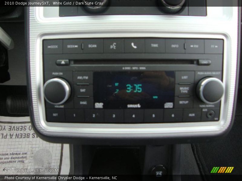 White Gold / Dark Slate Gray 2010 Dodge Journey SXT