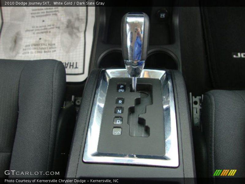 White Gold / Dark Slate Gray 2010 Dodge Journey SXT