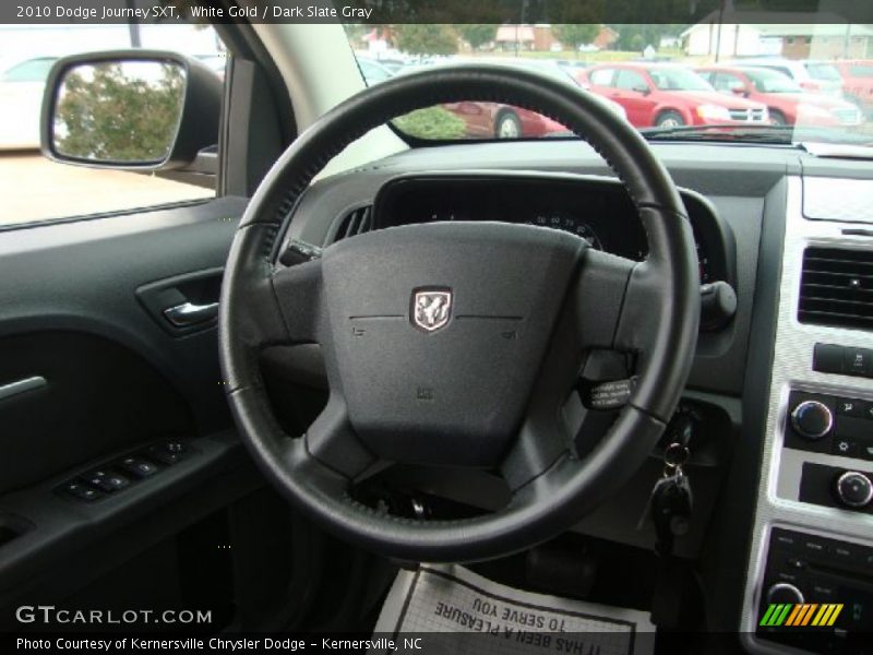 White Gold / Dark Slate Gray 2010 Dodge Journey SXT
