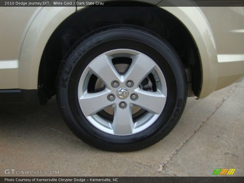 White Gold / Dark Slate Gray 2010 Dodge Journey SXT
