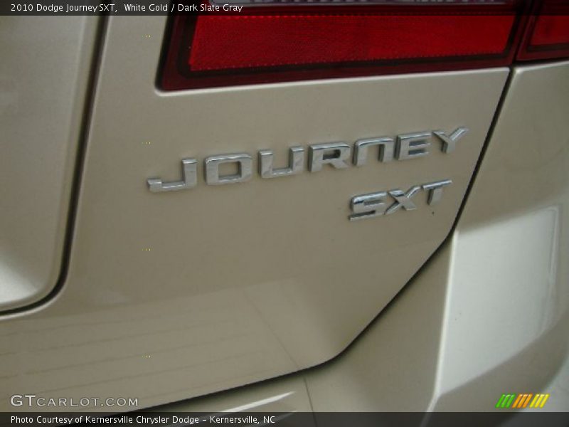 White Gold / Dark Slate Gray 2010 Dodge Journey SXT