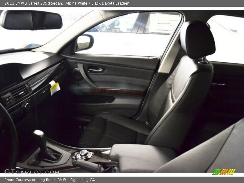 Alpine White / Black Dakota Leather 2011 BMW 3 Series 335d Sedan