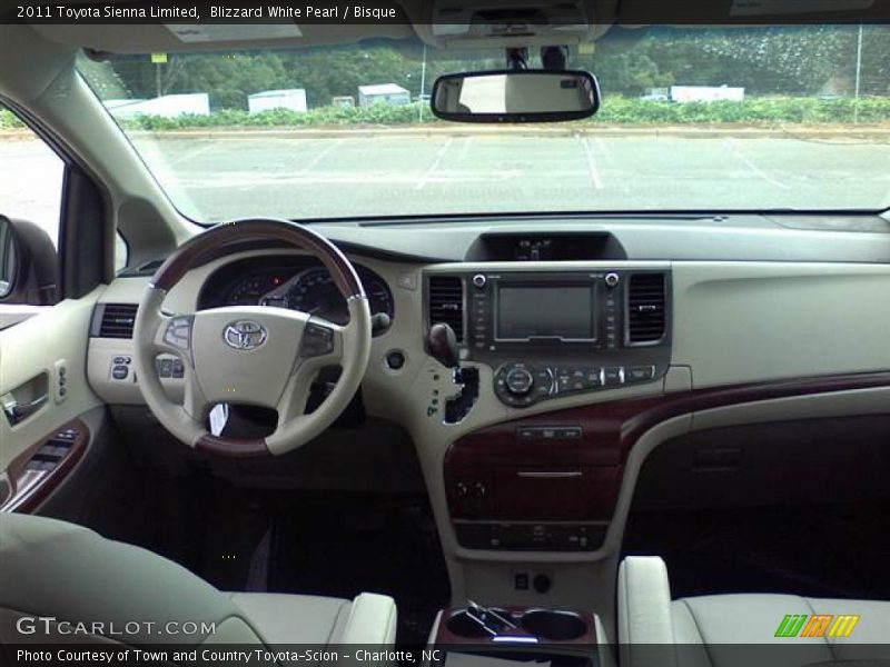 Blizzard White Pearl / Bisque 2011 Toyota Sienna Limited