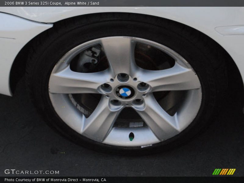 Alpine White / Sand 2006 BMW 3 Series 325i Coupe