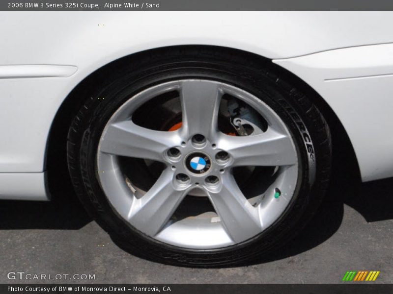 Alpine White / Sand 2006 BMW 3 Series 325i Coupe