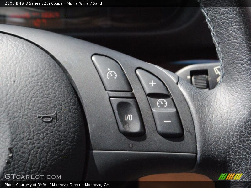 Alpine White / Sand 2006 BMW 3 Series 325i Coupe